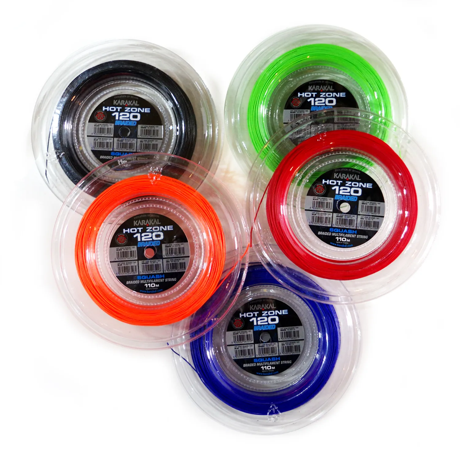 Karakal Hot Zone Braided 120 Squash String - Image 4