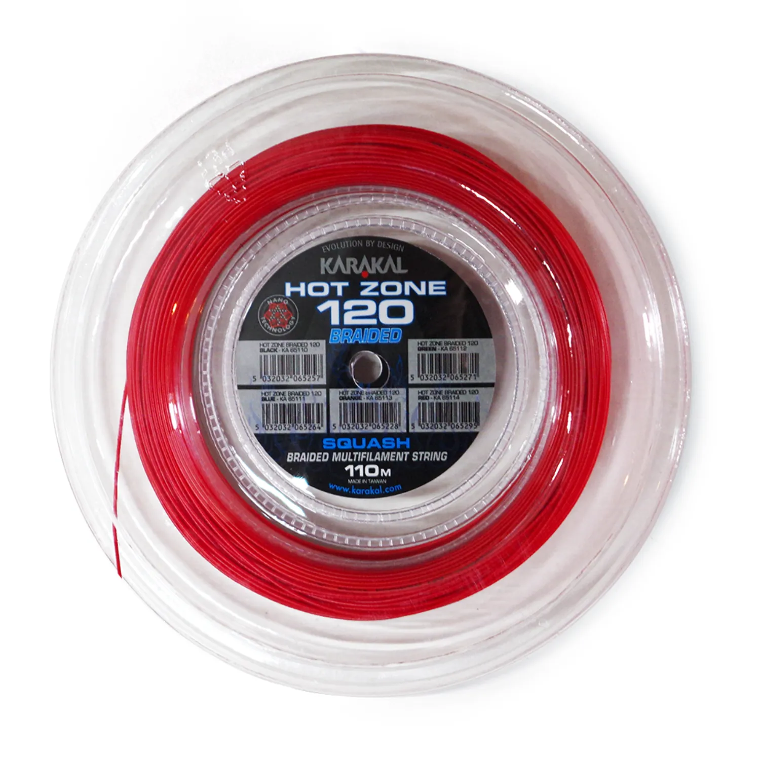 Karakal Hot Zone Braided 120 Squash String - Image 9