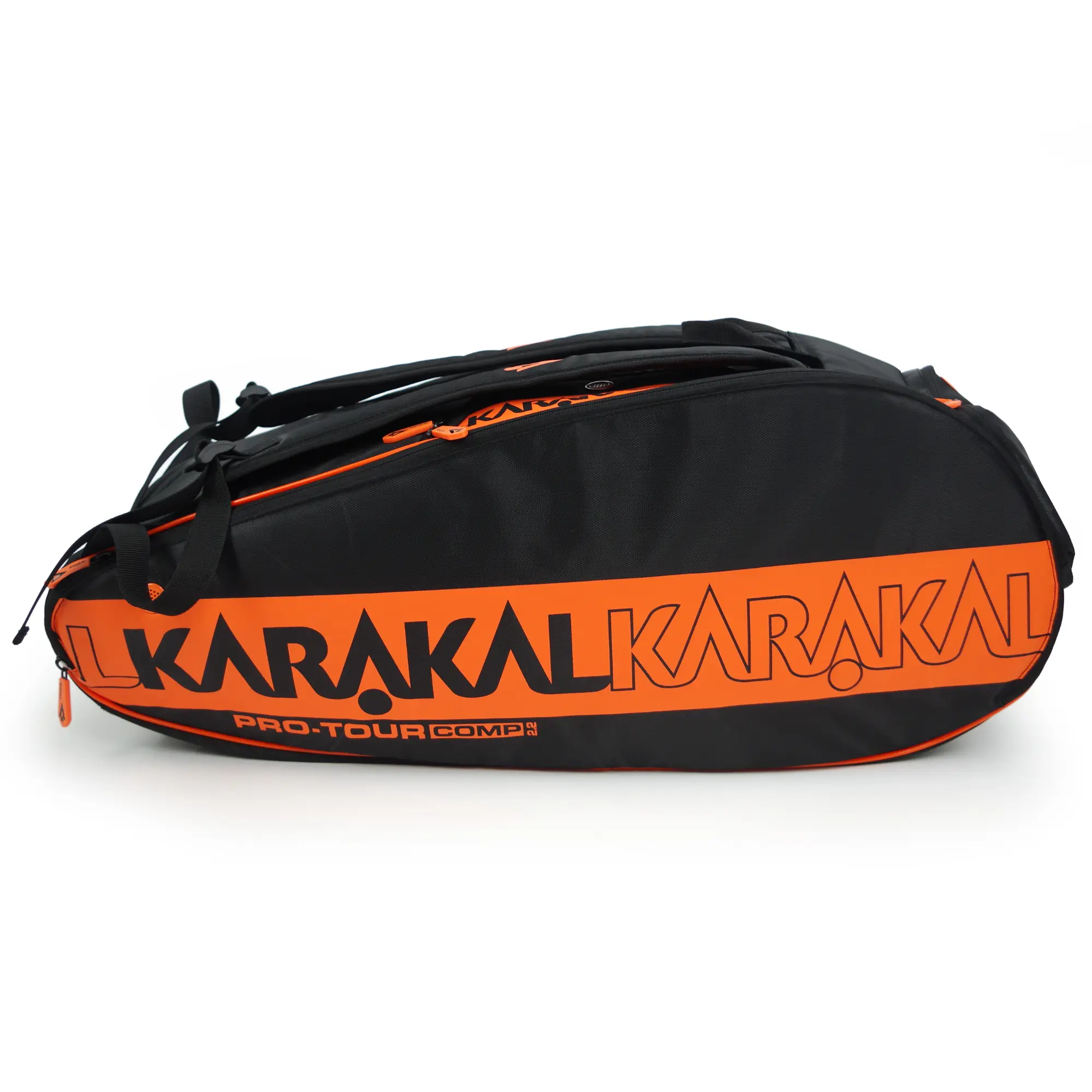 Karakal Pro Tour Comp 2.2 Racket Bag Orange - Image 4