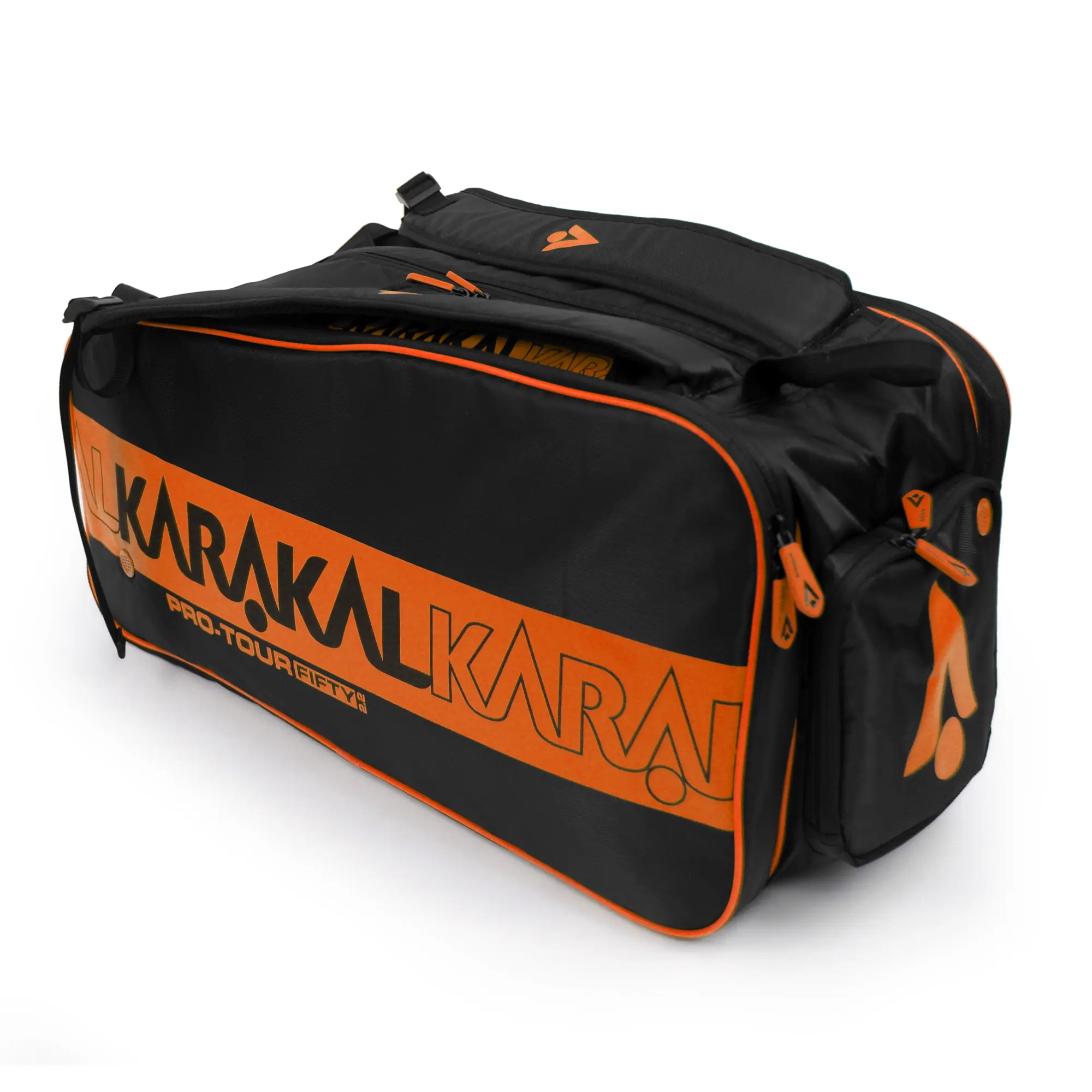 Karakal Pro Tour Fifty 2.2 Short Racket Bag Orange - Image 3