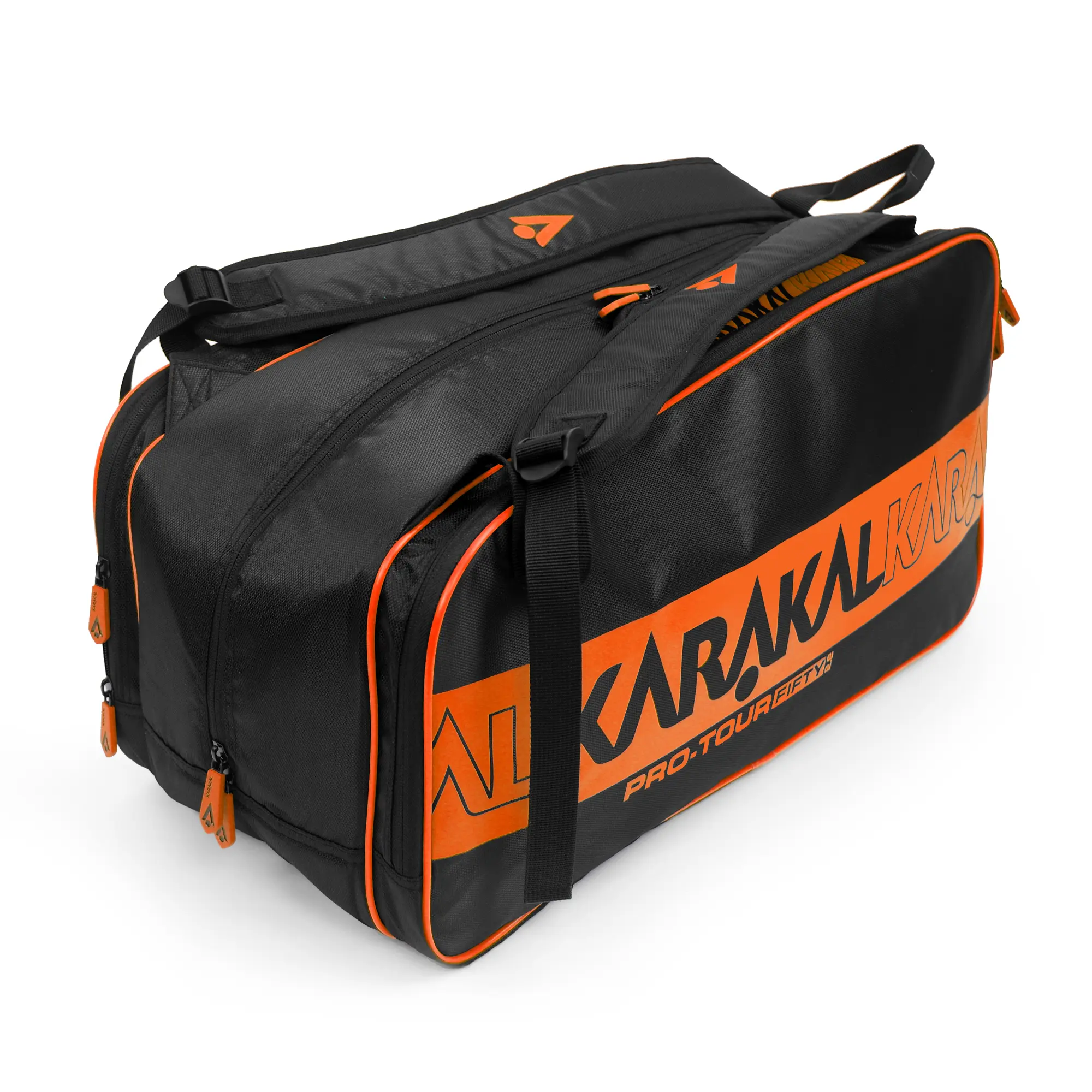 Karakal Pro Tour Fifty 2.2 Short Racket Bag Orange - Image 4