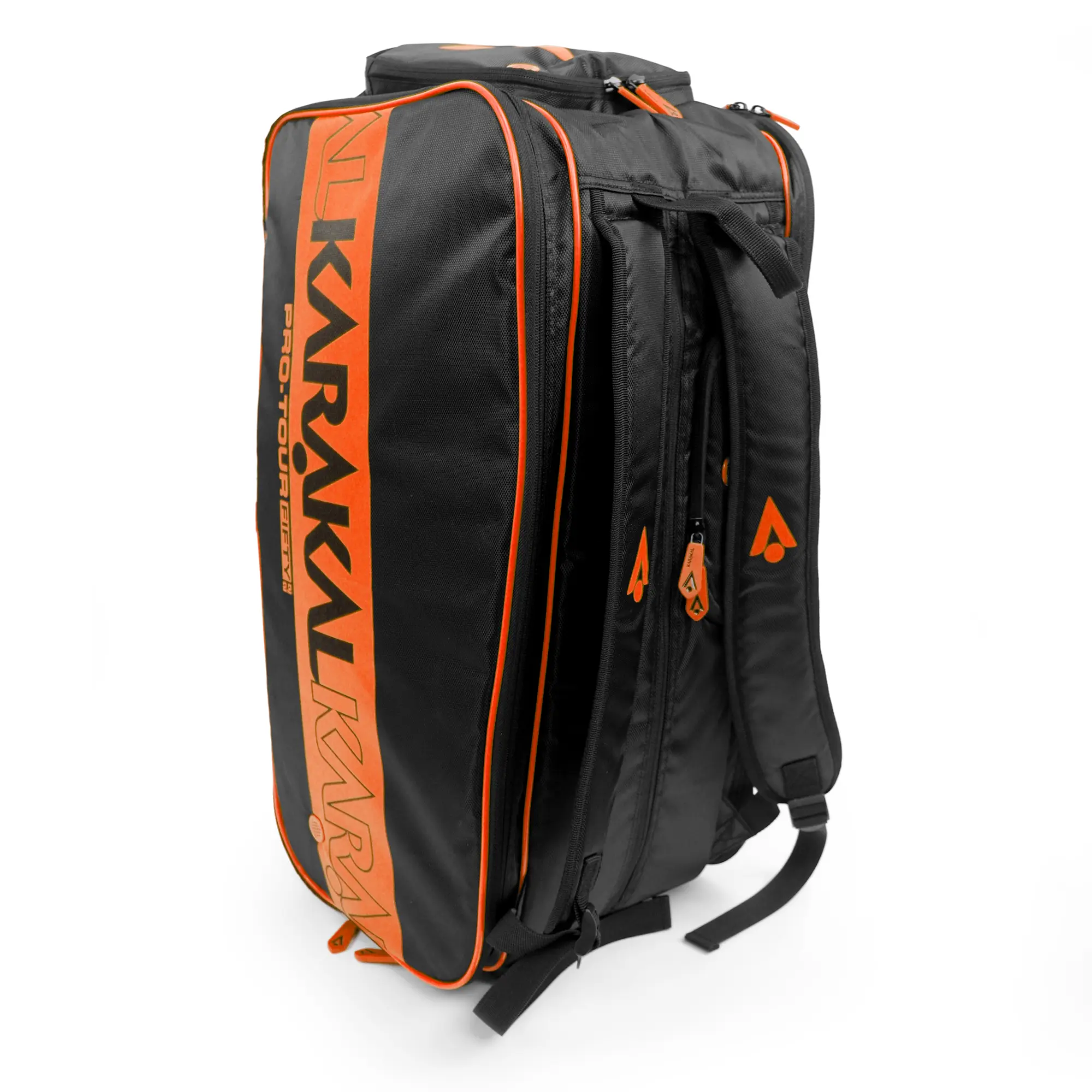 Karakal Pro Tour Fifty 2.2 Short Racket Bag Orange - Image 6