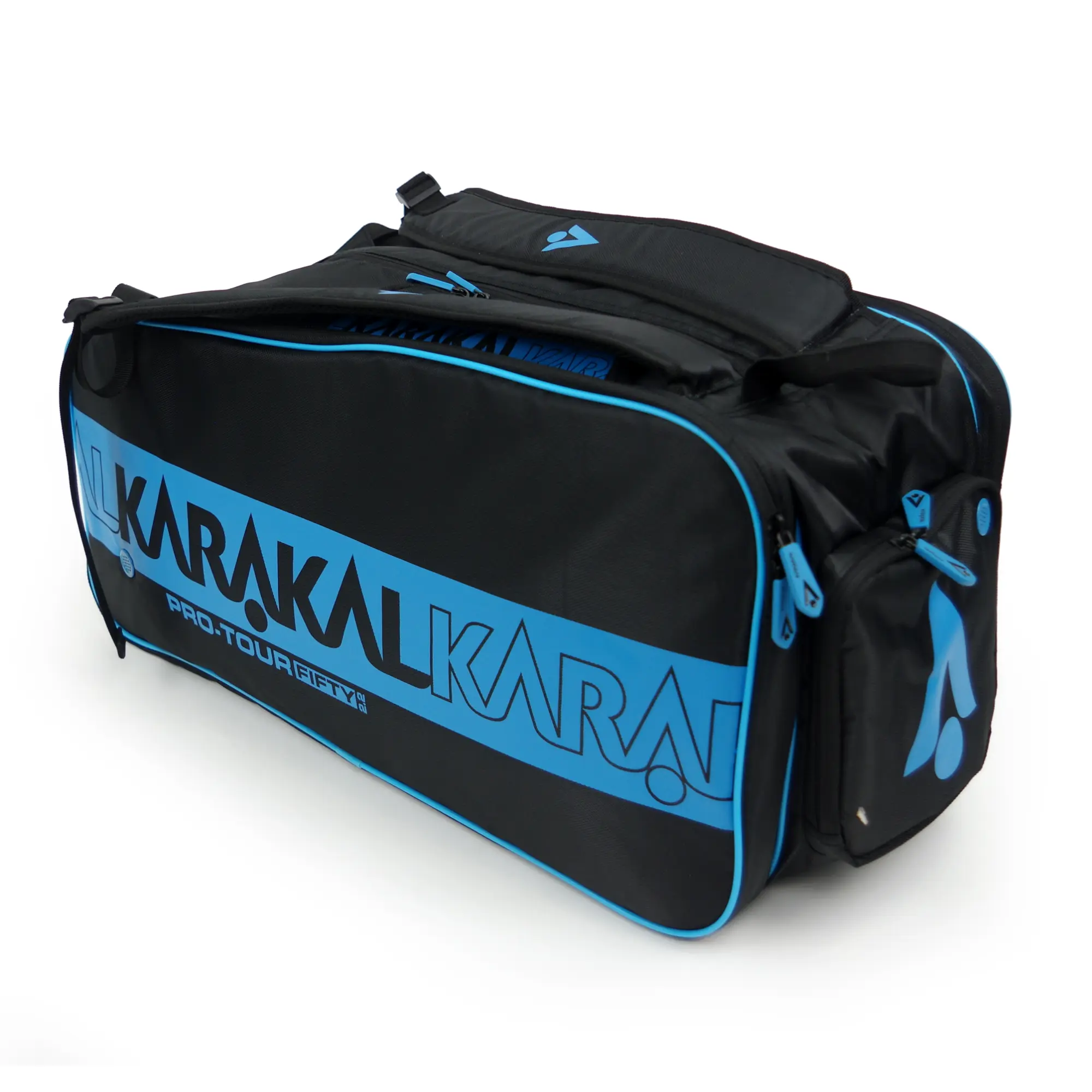Karakal Pro Tour Fifty 2.2 Short Racket Bag Blue - Image 3