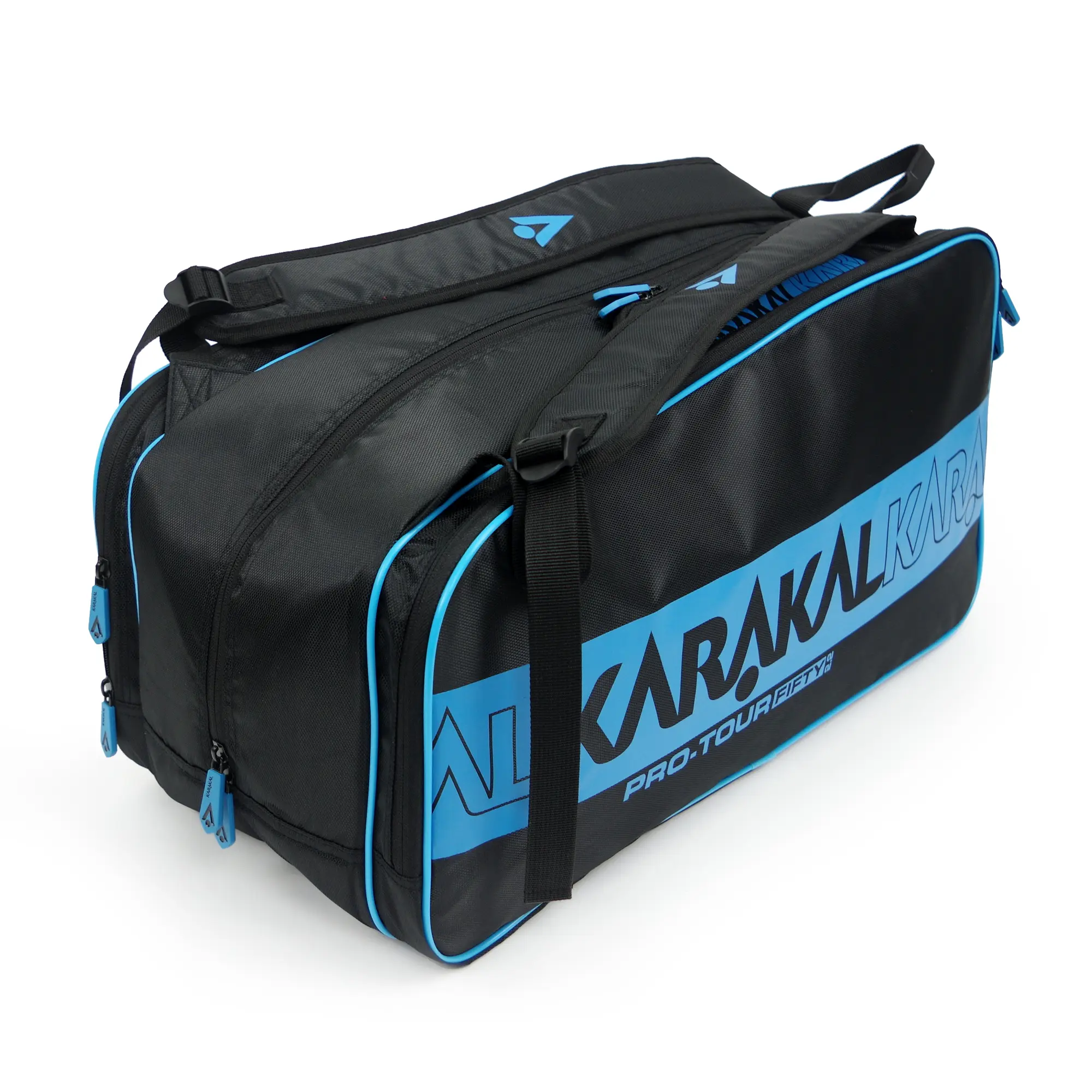 Karakal Pro Tour Fifty 2.2 Short Racket Bag Blue - Image 4