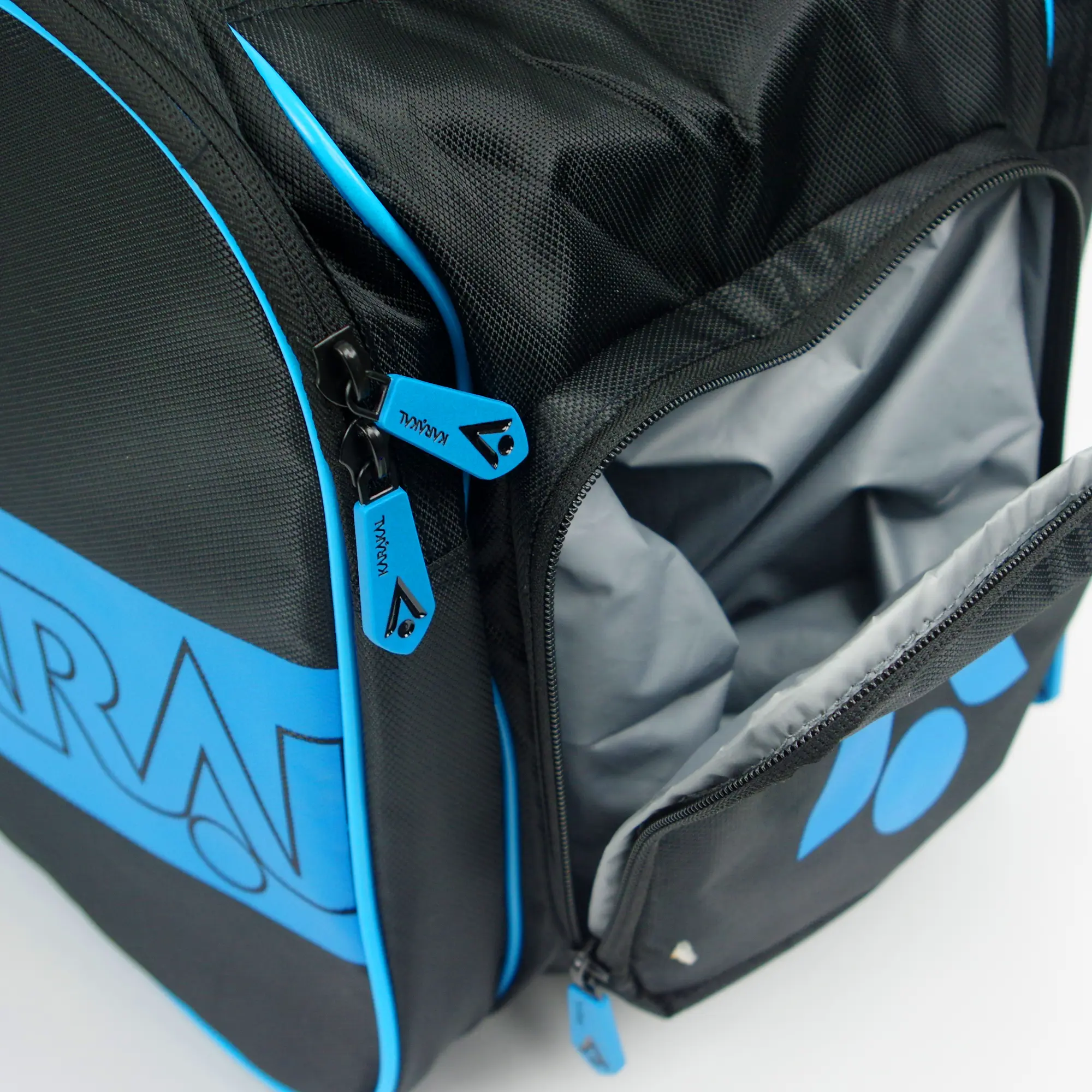 Karakal Pro Tour Fifty 2.2 Short Racket Bag Blue - Image 9