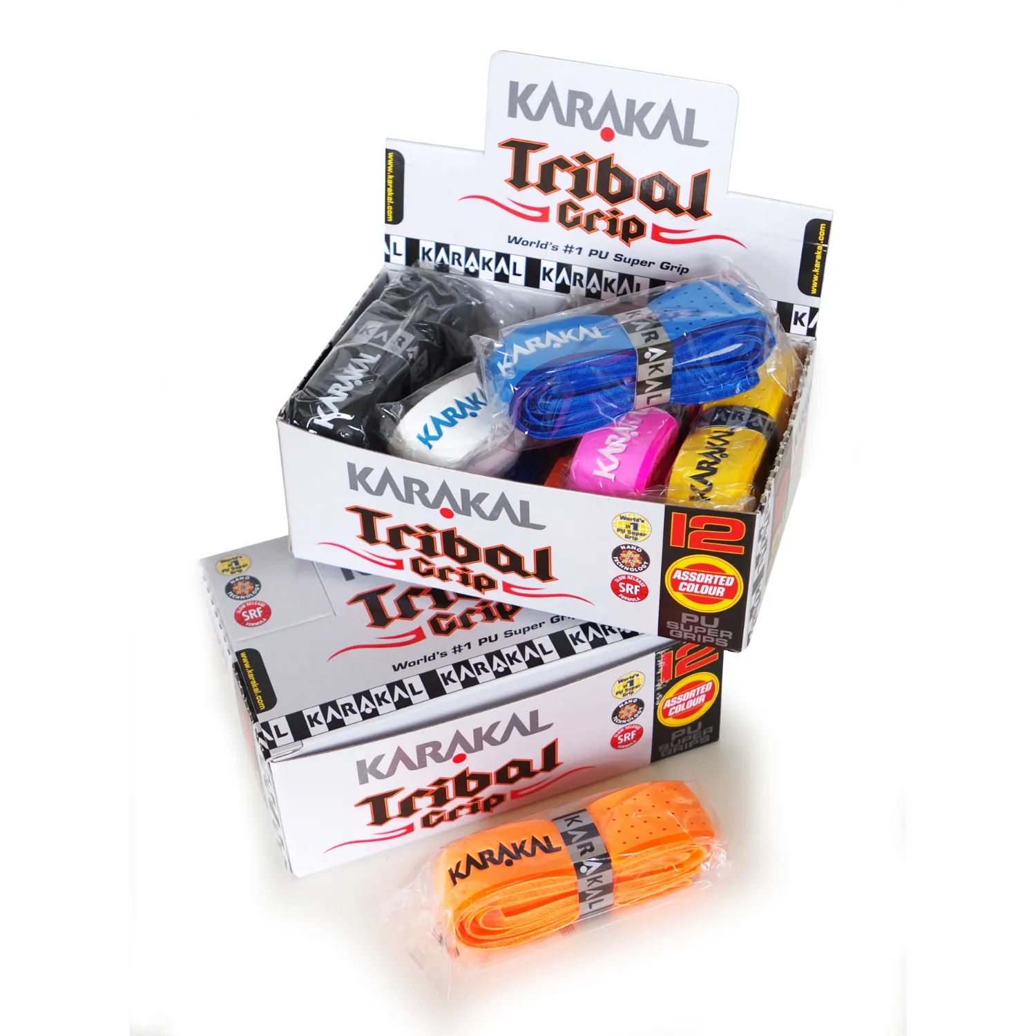 Karakal PU Super Tribal Grip Box of 12 - Image 3