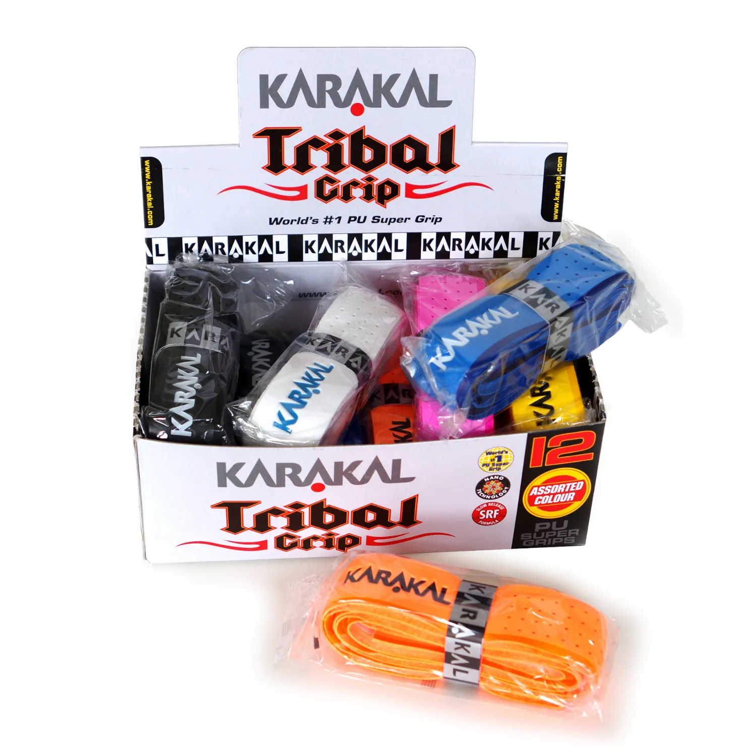 Karakal PU Super Tribal Grip Box of 12 - Image 4
