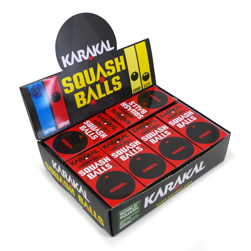 Karakal Red Dot Squash Balls - Image 3